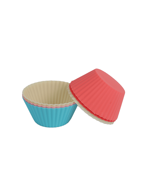 Silicone Muffin Cup Baked Egg Tart Pudding Cup Tray Mold