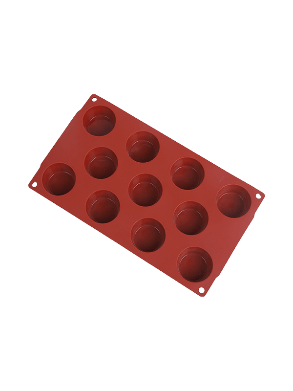 Food grade silicone ring Round 11 grid mold