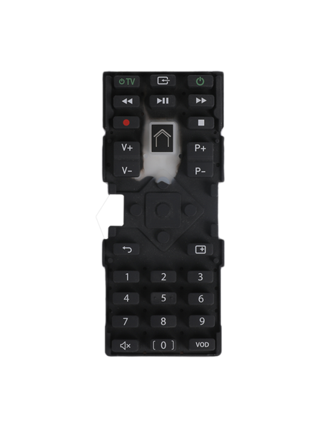 Remote control rubber keyboard keypad keys