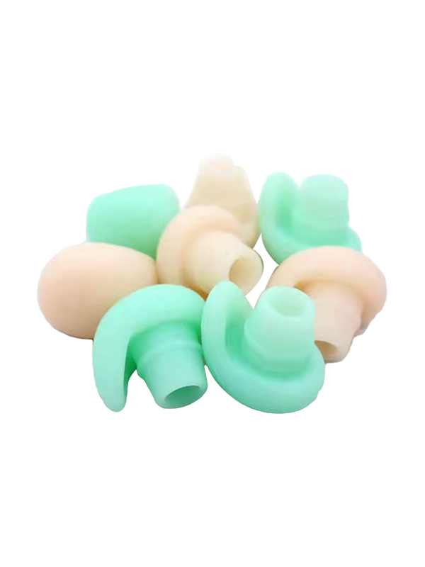 Molded or extruded silicone rubber products