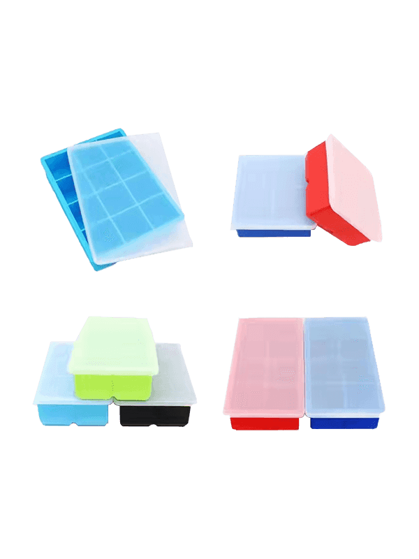 Food grade silicone ring  Square 12 grid mold